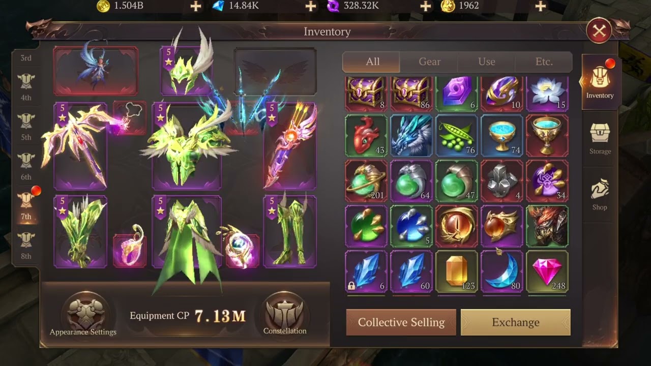 MU DARK EPOCH | CRAFTING 5TH WING | RAINBOW FEATHER