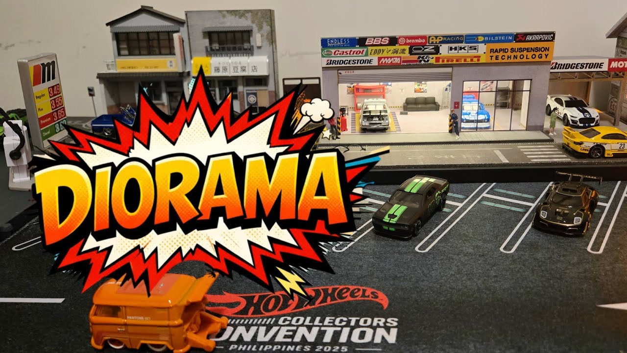 Unboxing SHOU CANG JIA 1:64 JAPANESE AUTO REPAIR SHOP #diecast #cars #hotwheels  Dirorama Tamil