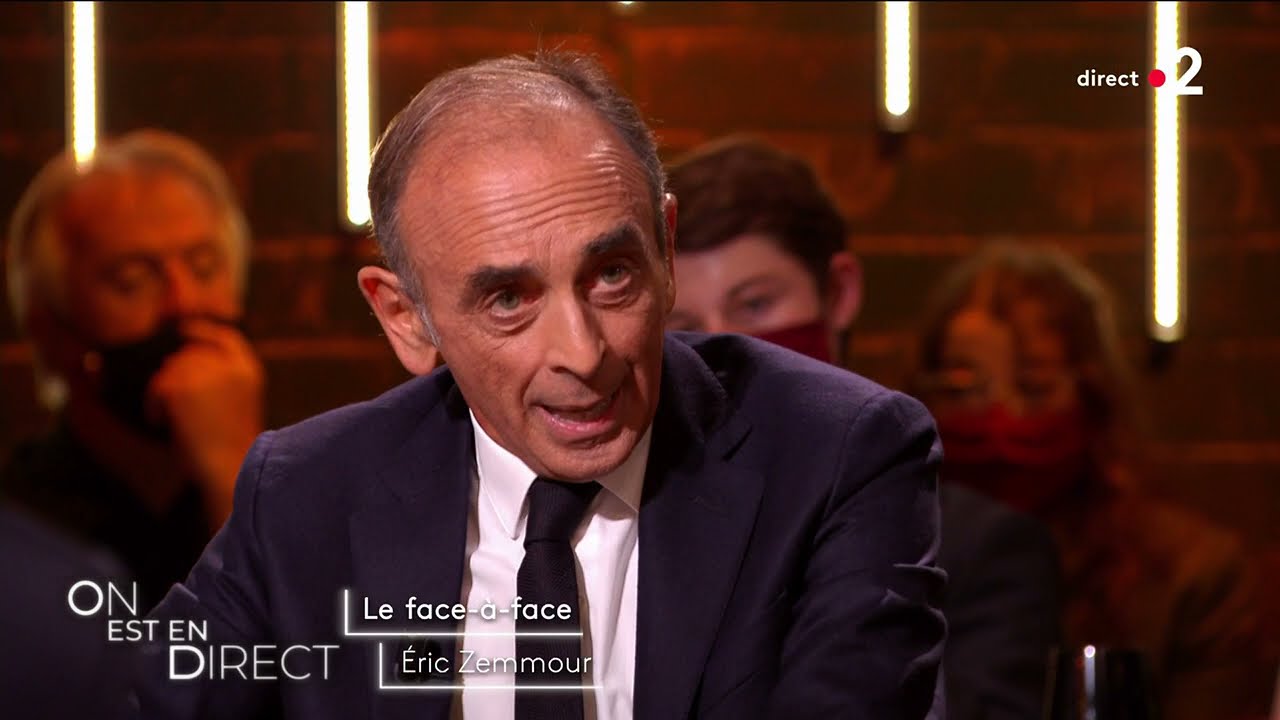 Eric Zemmour sur l'Islam, l'assimilation, les pr&eacute;noms - On est en direct #OEED 11 septembre 2021
