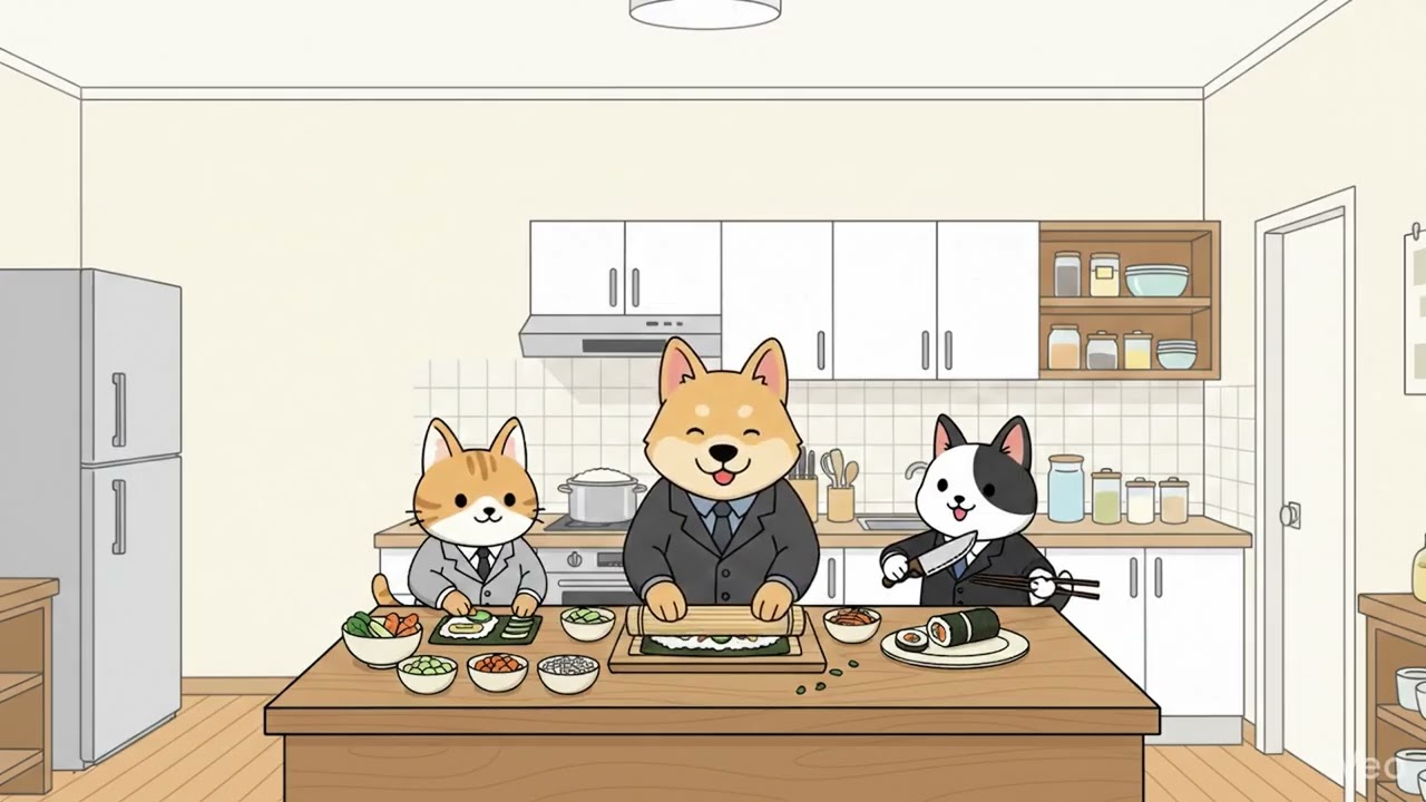 cozy kitchen flow 🍱 1 hour of chill lofi