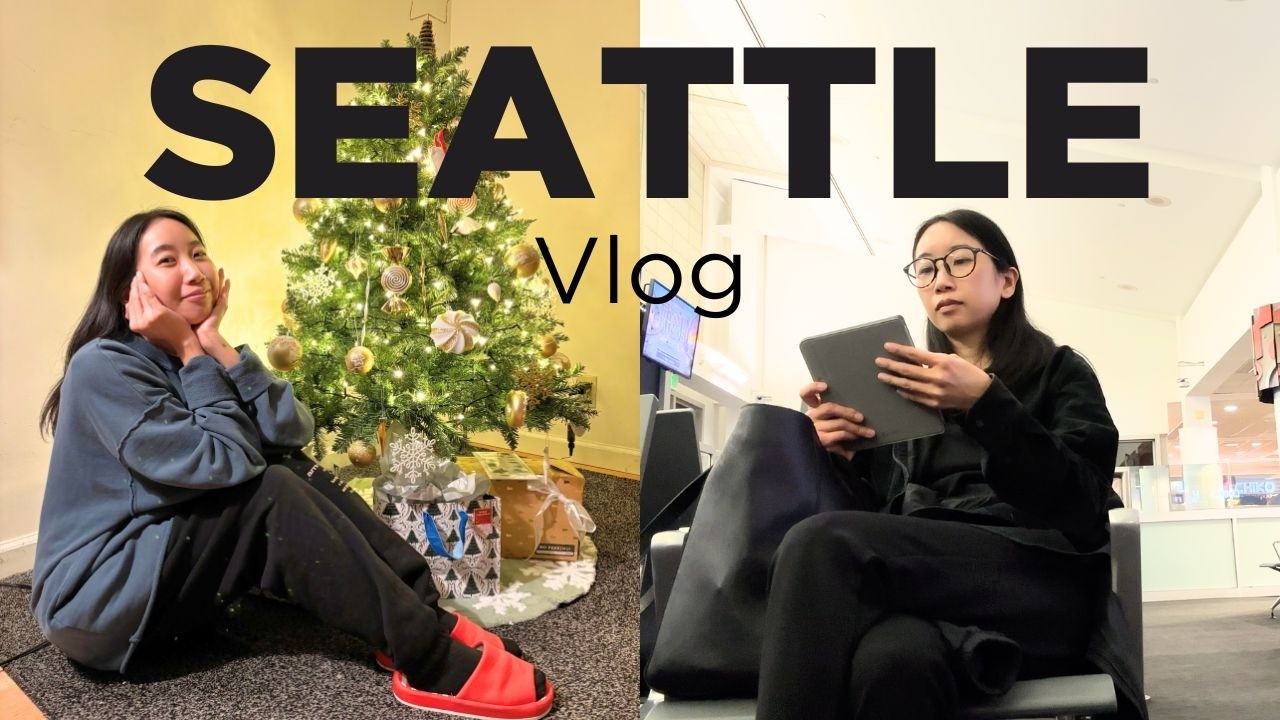 Seattle Vlog |  Christmas Prep, Packing, Home Organization, Vision Board, Christmas Prep, Travels