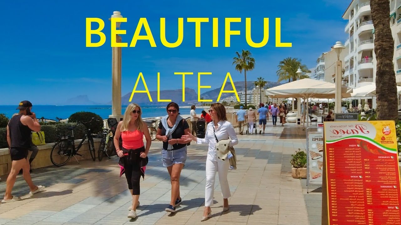 ALTEA SPAIN 🇪🇸 Lovly city of Costa Blanca for 2025 [4K UHD]