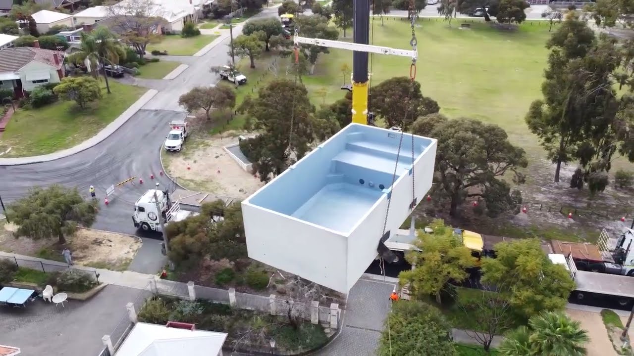 PLUNGIE MAX Pool Install! Crane MAXED OUT!