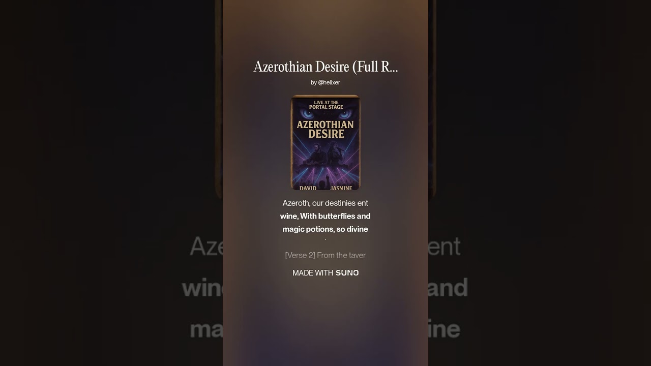 Azerothian Desire (Full Raid Mix)