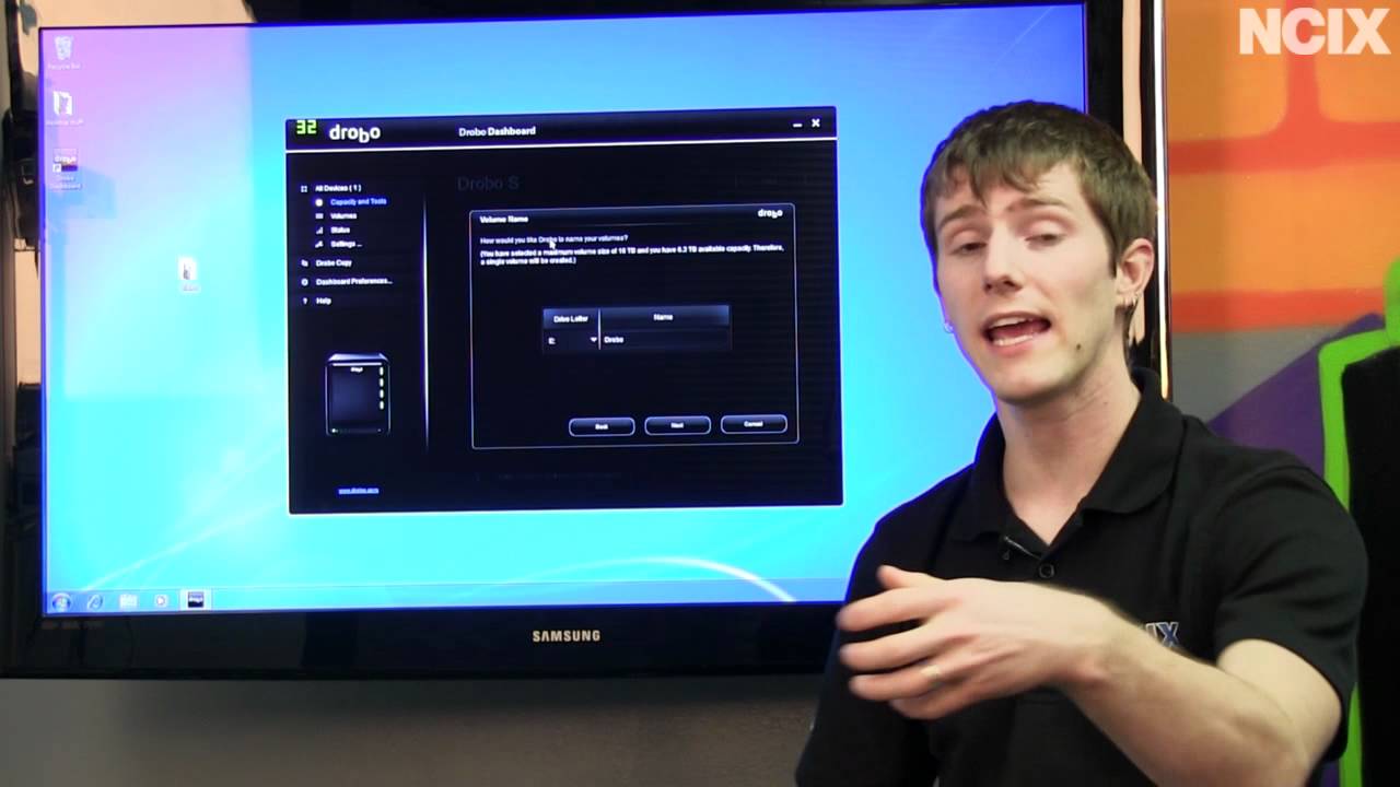 Data Robotics Drobo Safe File Storage Data Protection Enclosure Showcase NCIX Tech Tips
