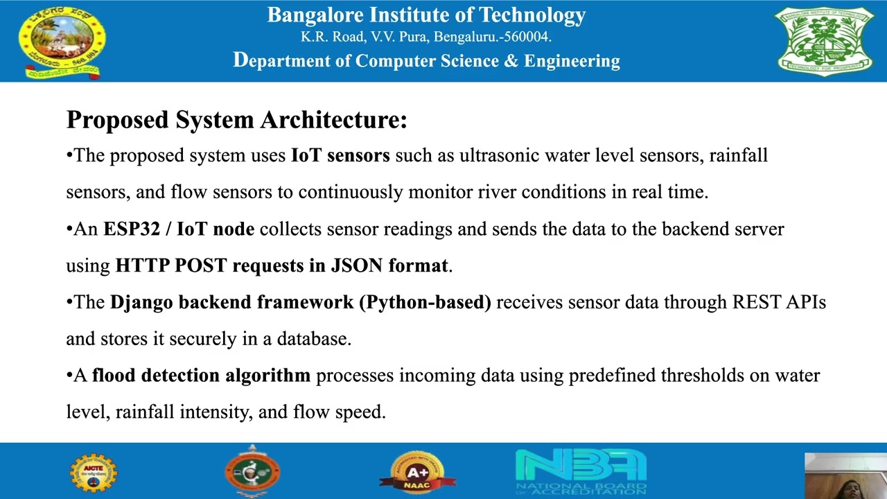 River Flood Detection with Python Program and Django Framework.