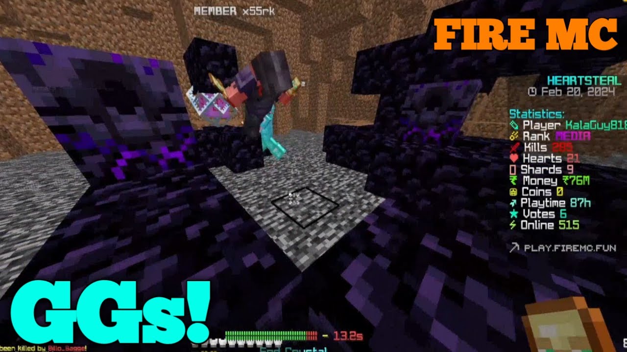 Capturing Whole Warp CPvP In FireMC Heartsteal 🔥 | Crystal PvP | HT4 Montage | #firemc @PSD1