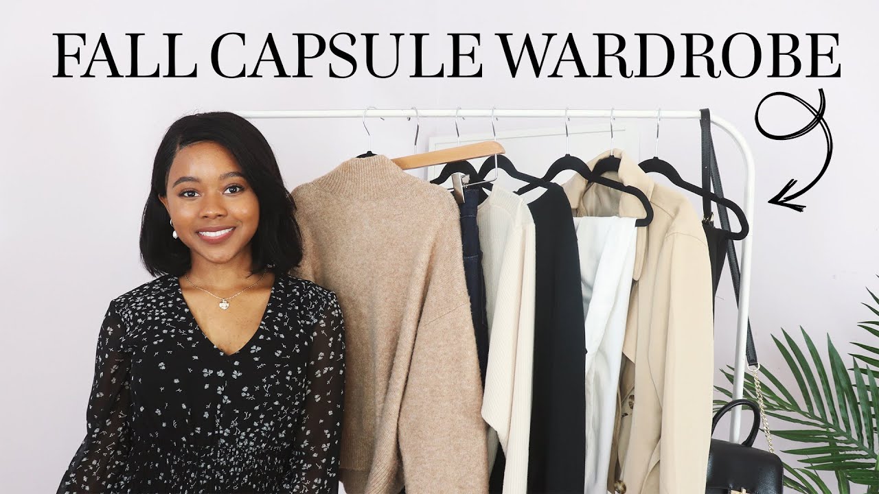 FALL CAPSULE WARDROBE 2020 | Styling 15 Outfits With 8 Basics