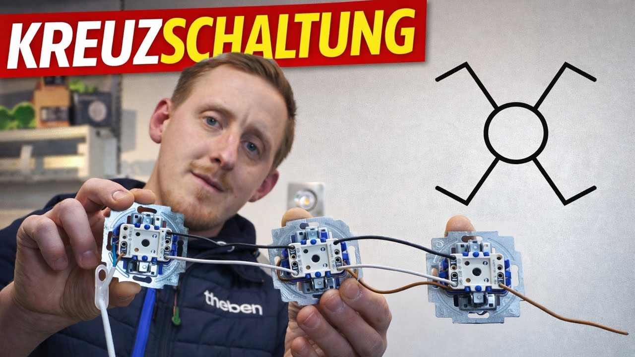 Kreuzschaltung leicht erklärt: So steuerst du Licht von mehreren Punkten!💡