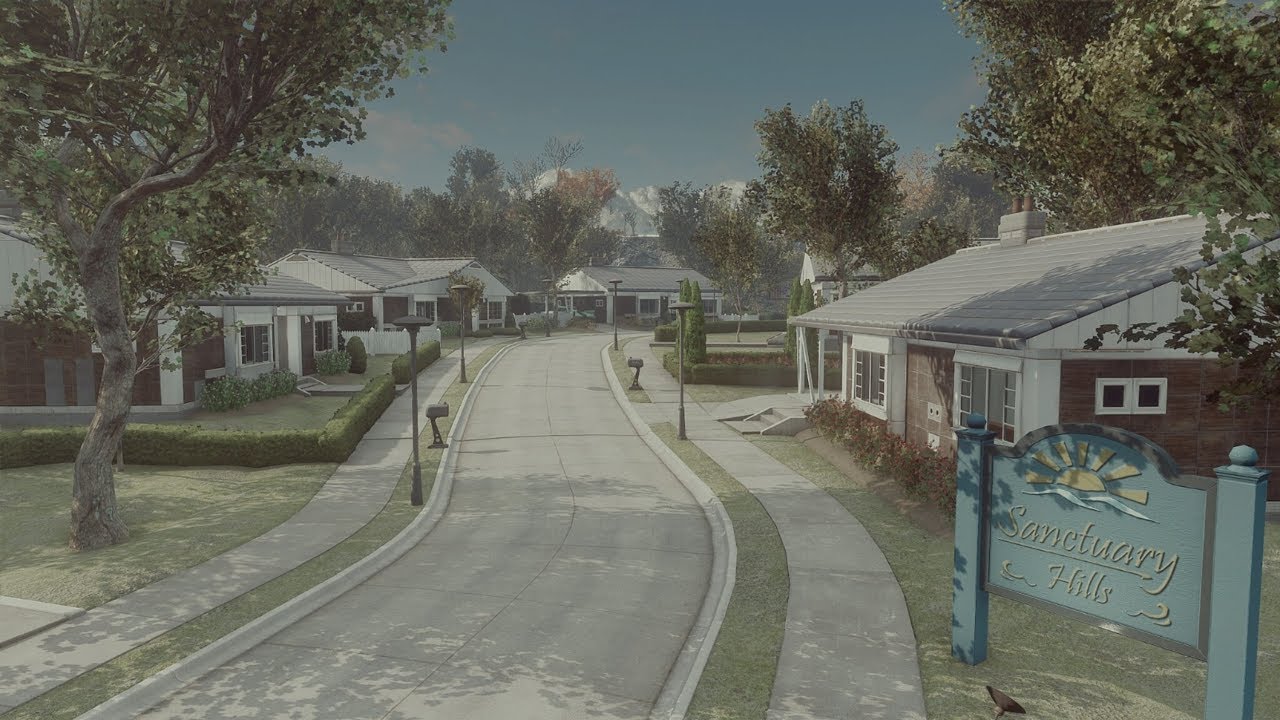 Fallout 4 - Sanctuary Hills Restored
