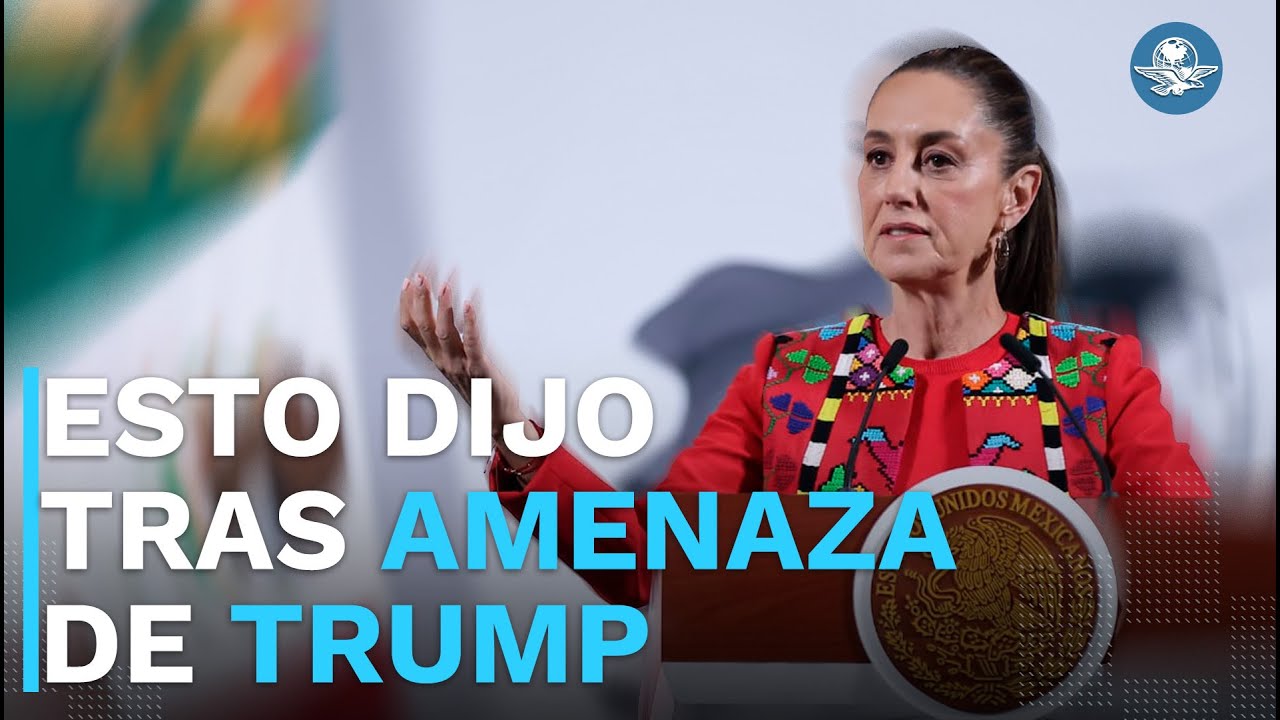 Sheinbaum descarta renegociar Tratado de Aguas con EU: 