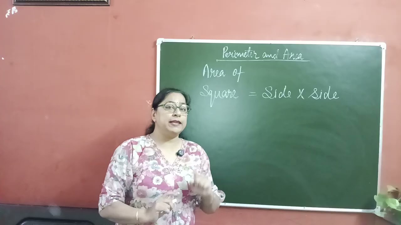 Perimeter and Area  easy explanation in one shot.#exampreparation #maths #class #trending #viral 