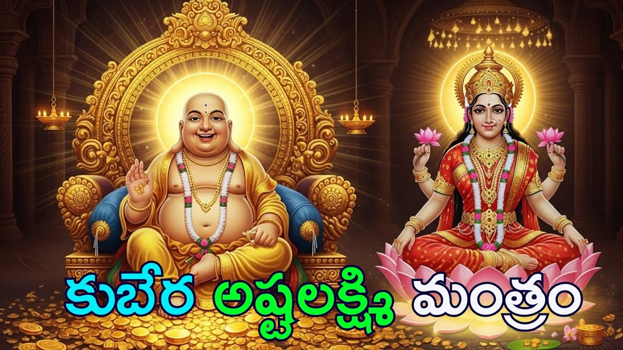 Kubera AshtaLakshmi Mantra | Most Powerful Wealth Attraction Mantra | Attract Money, Luck & Success