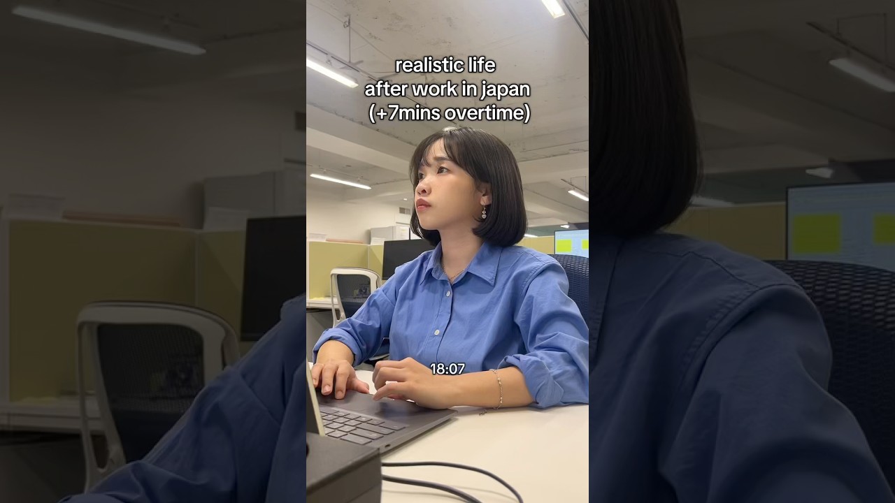 Realistic life after work in japan (+7mins overtime)