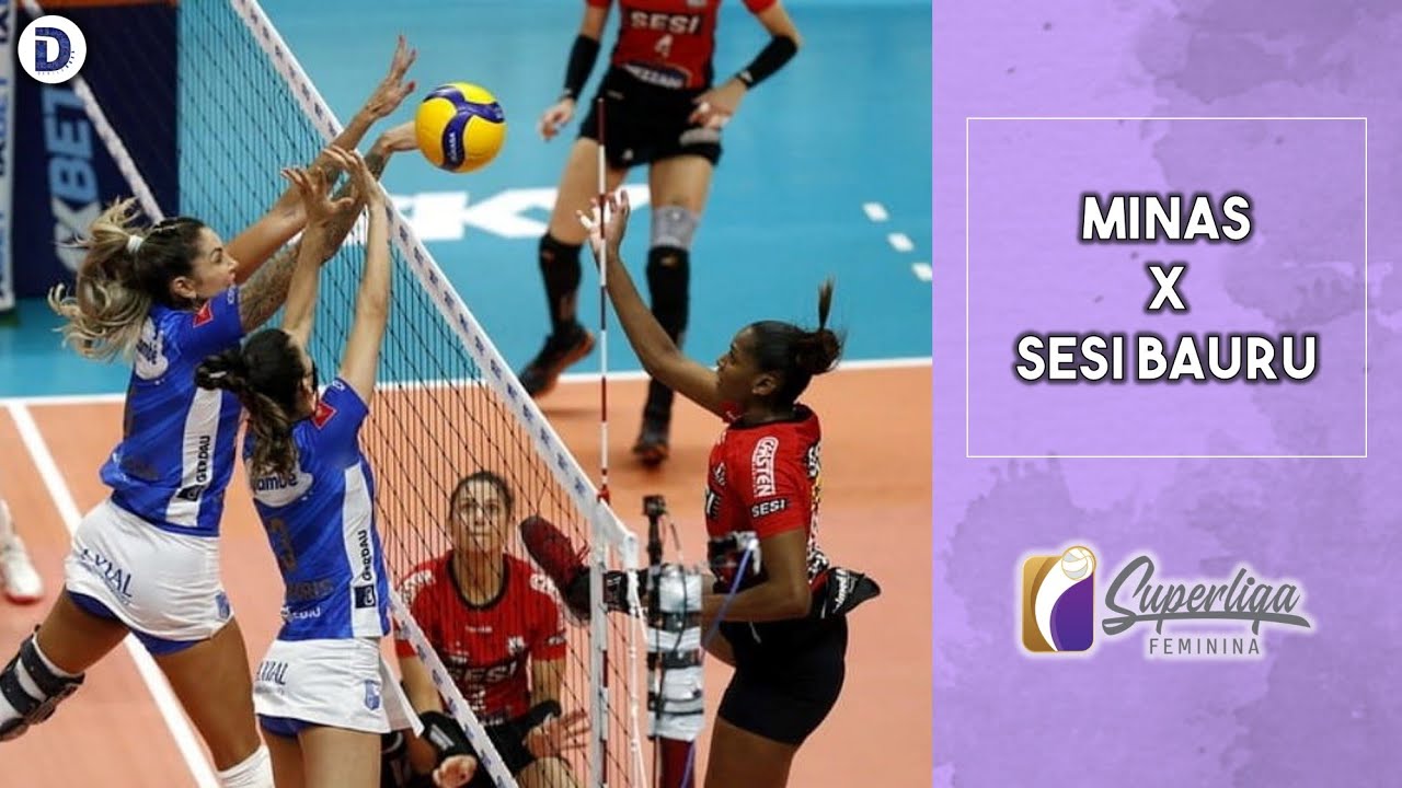 Minas x SESI Bauru | SEMIFINAL 1 | Melhores Momentos | Superliga Feminina 21/22
