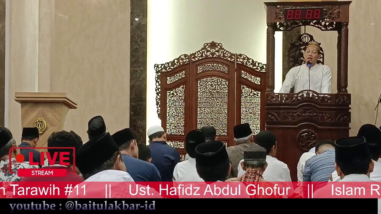 LIVE 📌 KAJIAN HARIAN TARAWIH #11