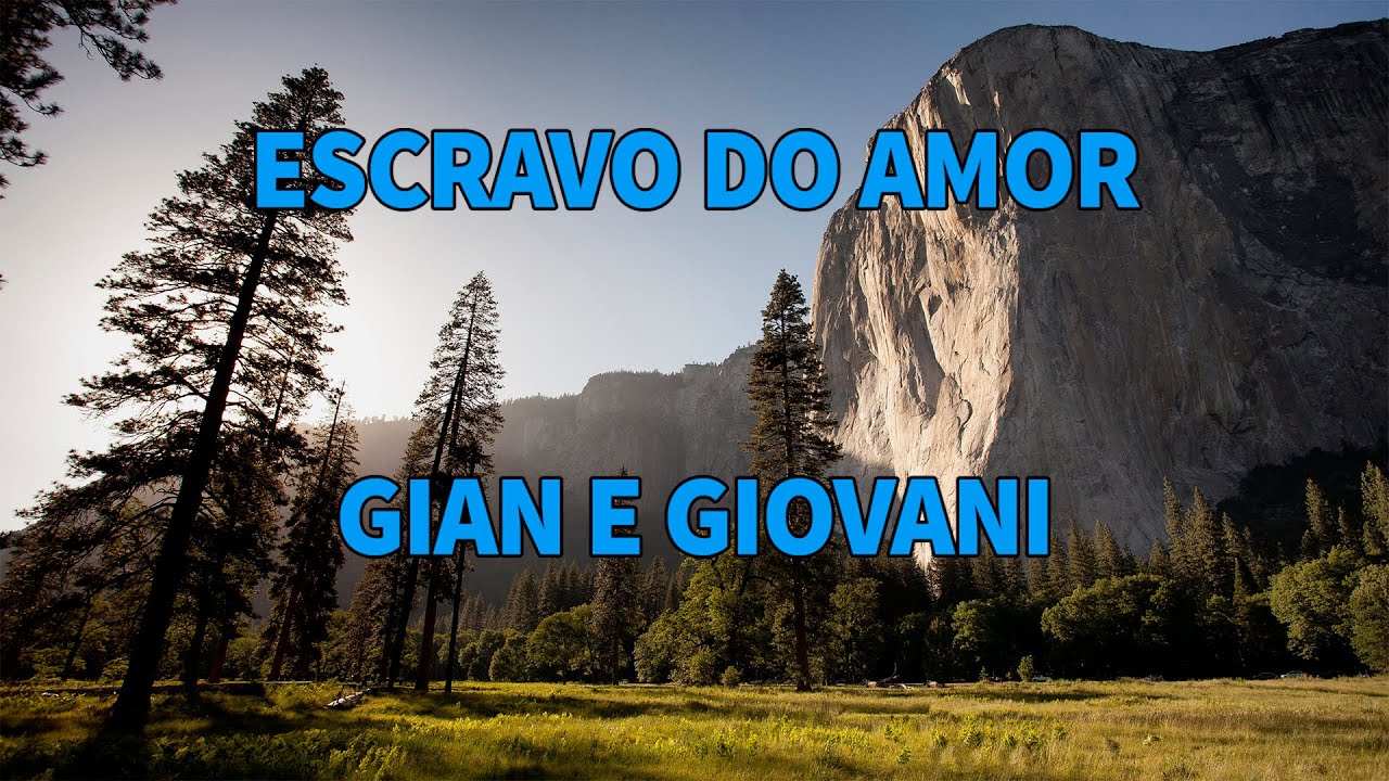 Gian & Giovani - Escravo Do Amor - KARAOKÊ FHD
