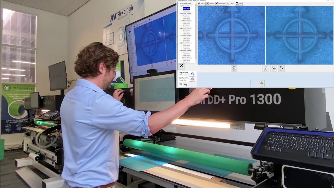 Semi-automatic mounting with the MOM DD+ Pro mounter | AV Flexologic