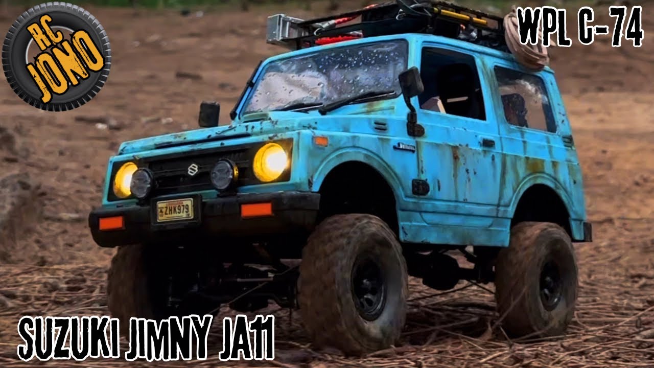 Trail Run:  WPL RC C-74 Suzuki Jimny JA11 1:10 Scale RC Crawler. Best Budget 1:10 Scaler?