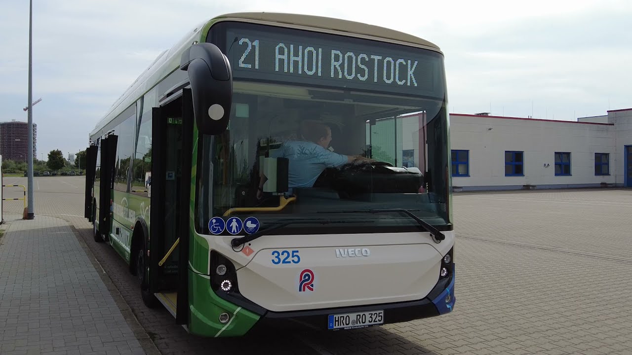Iveco-Elektrobus: Warnsignal - RSAG Rostock