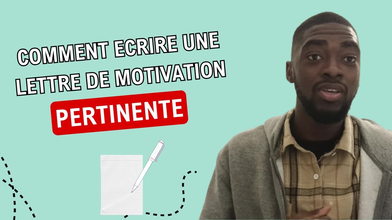 Comment écrire une lettre de motivation « pertinente »