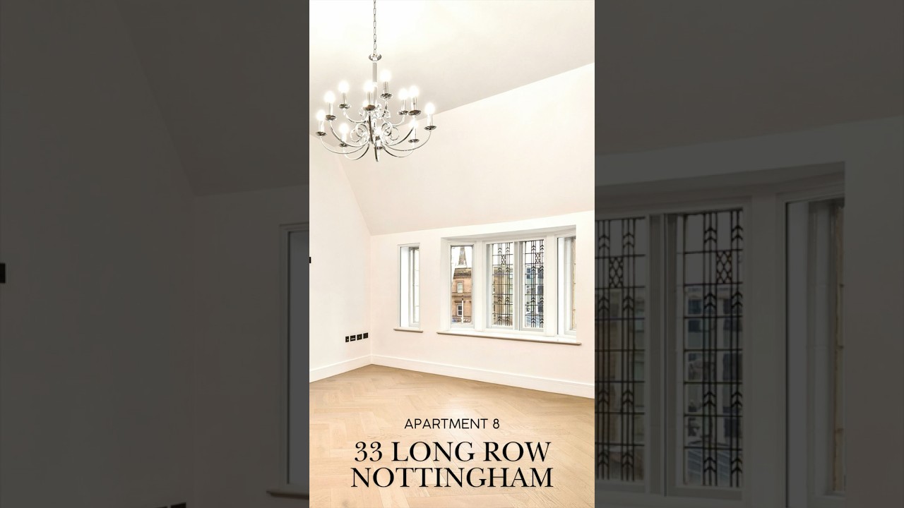 Luxury Property Tour - Long Row Nottingham City Centre