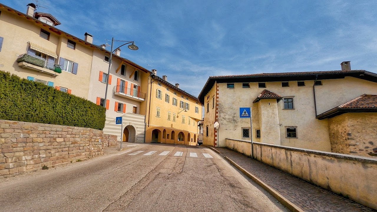 GAMPENPASS - PASSO PALADE scenic drive | CLES to LANA | Italy