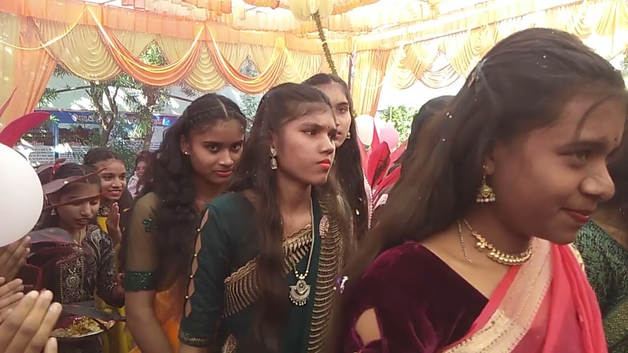 well come for 10th farewell ceremony pmshri Girl's high school chhaktala