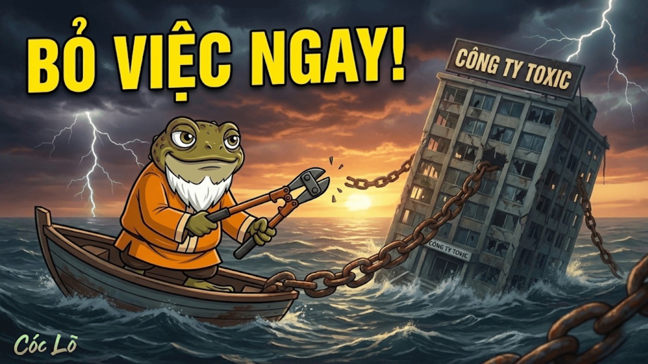 Sếp tồi, Lương thấp mà vẫn không dám nghỉ? Bạn đang dính Bẫy này!