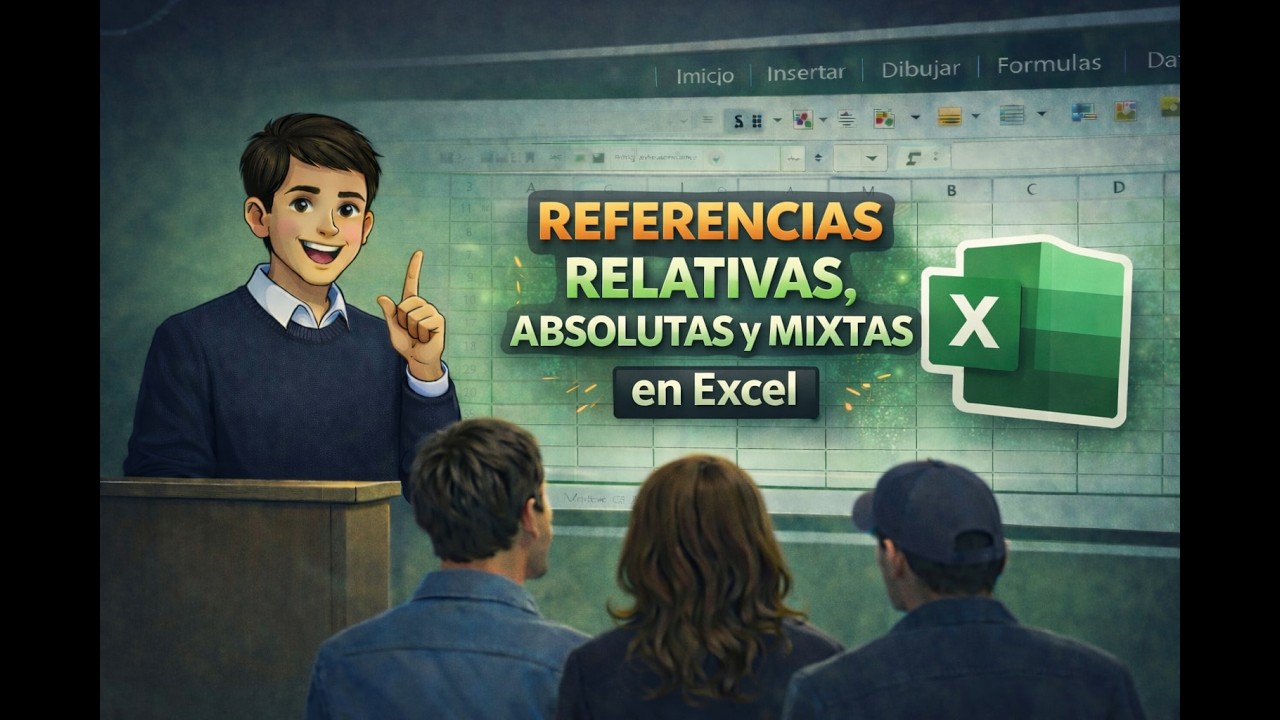 Curso de Excel Básico - Cap 14 | ¿Qué son las Referencias Relativas, Absolutas y Mixtas? Explicación