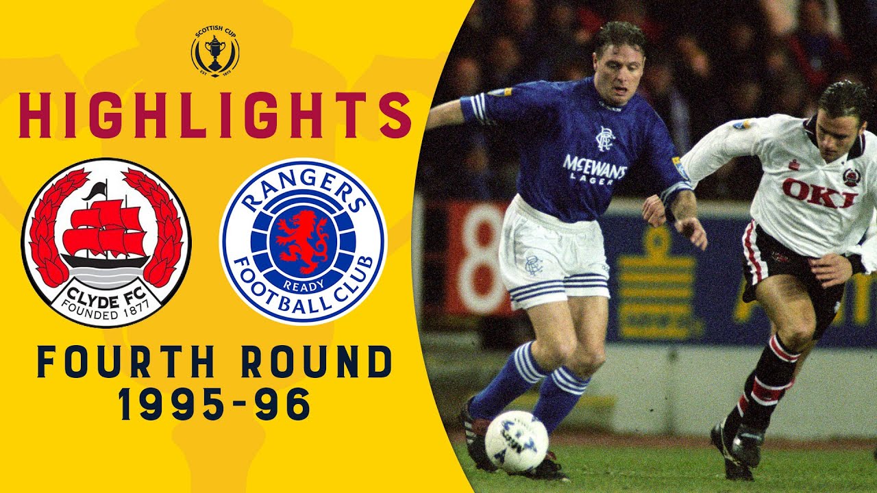 Clyde 1-4 Rangers | Scottish Cup Fourth Round 1995-96