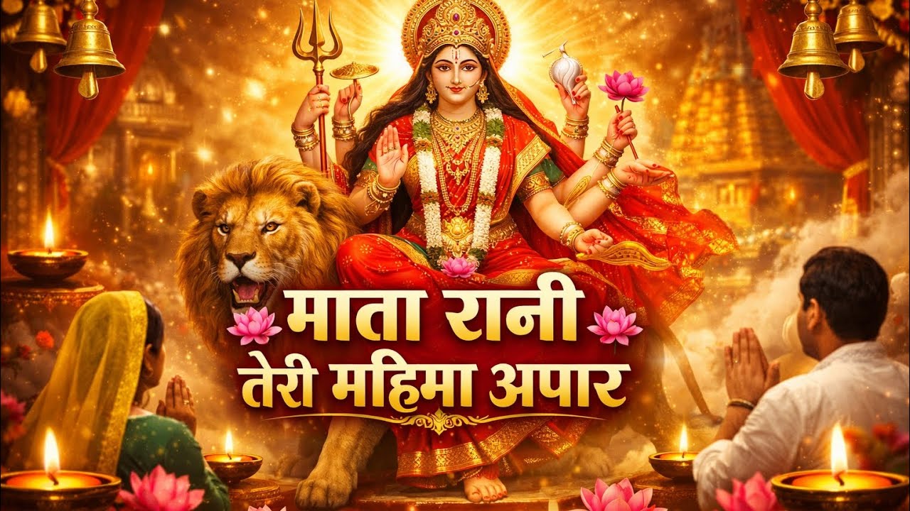 माता रानी तेरी महिमा अपार | Jai Mata Di Bhajan | Powerful Devi Bhakti Song 🙏🙏🙏