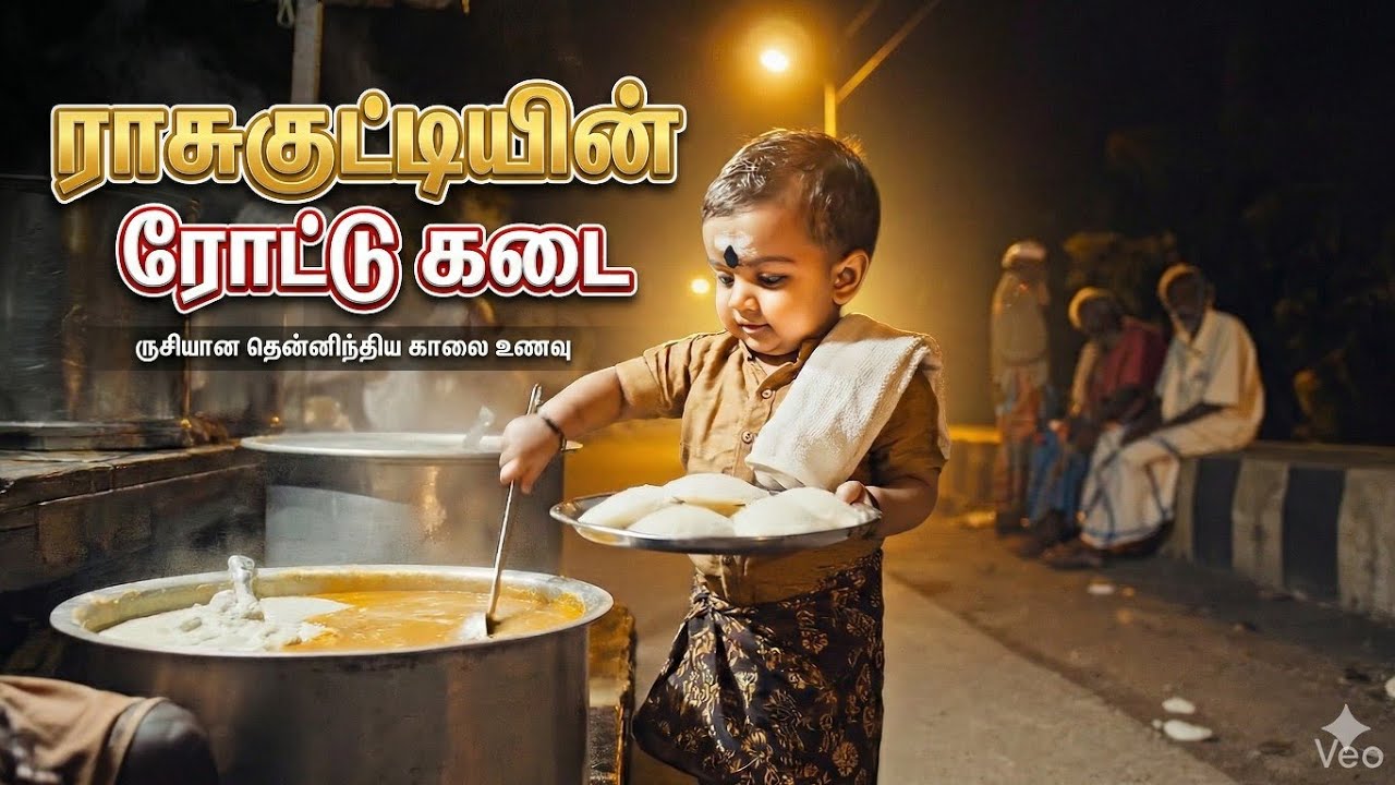 ராசுகுட்டியின் ரோட்டு தள்ளுவண்டி  கடை - ரோட்டு கடை கஷ்டங்கள் #rasukutty #ai #baby #tamil #siripputv