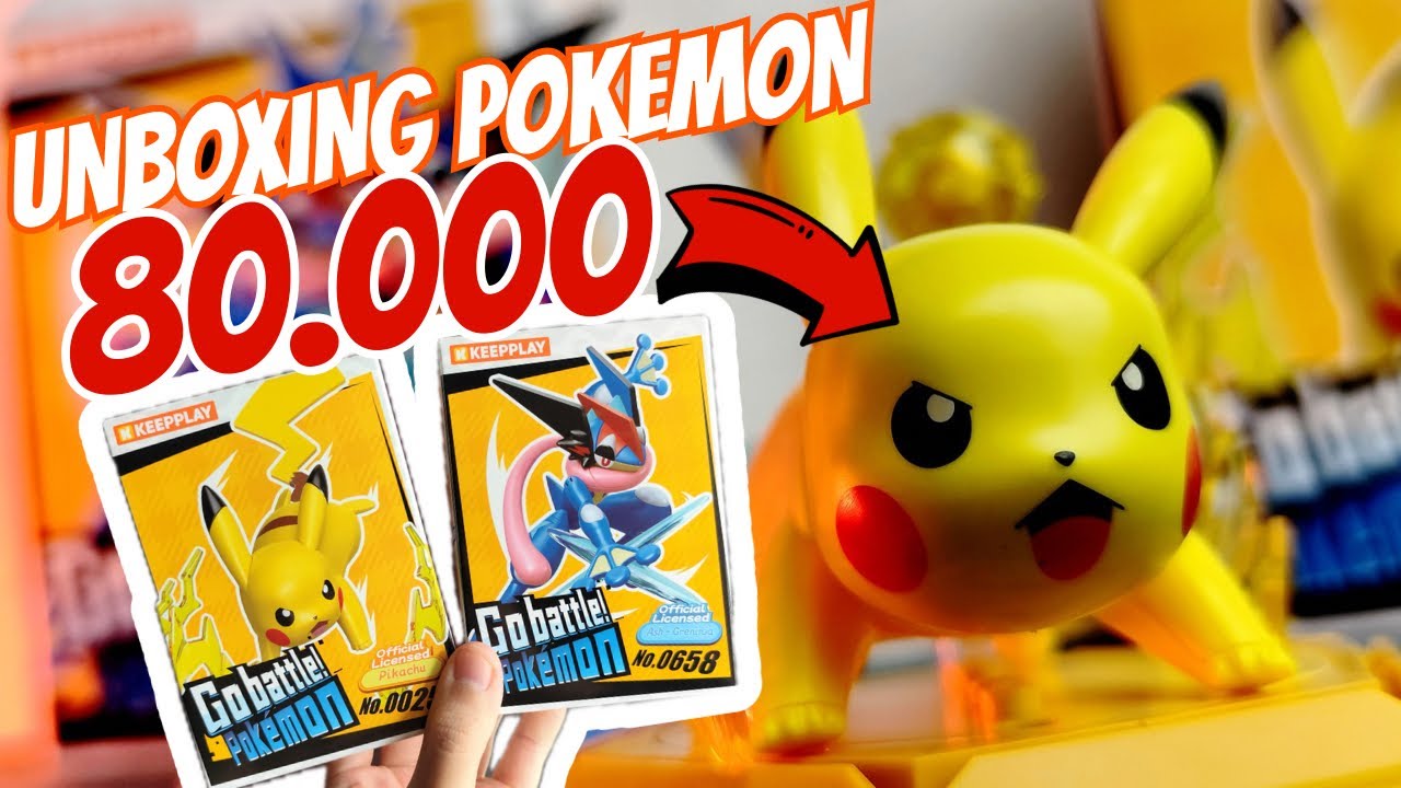 WORTH IT atau SKIP | UNBOXING figure POKEMON, PIKACHU & ASH GRENINJA by KEEPPLAY! #pokemon 
