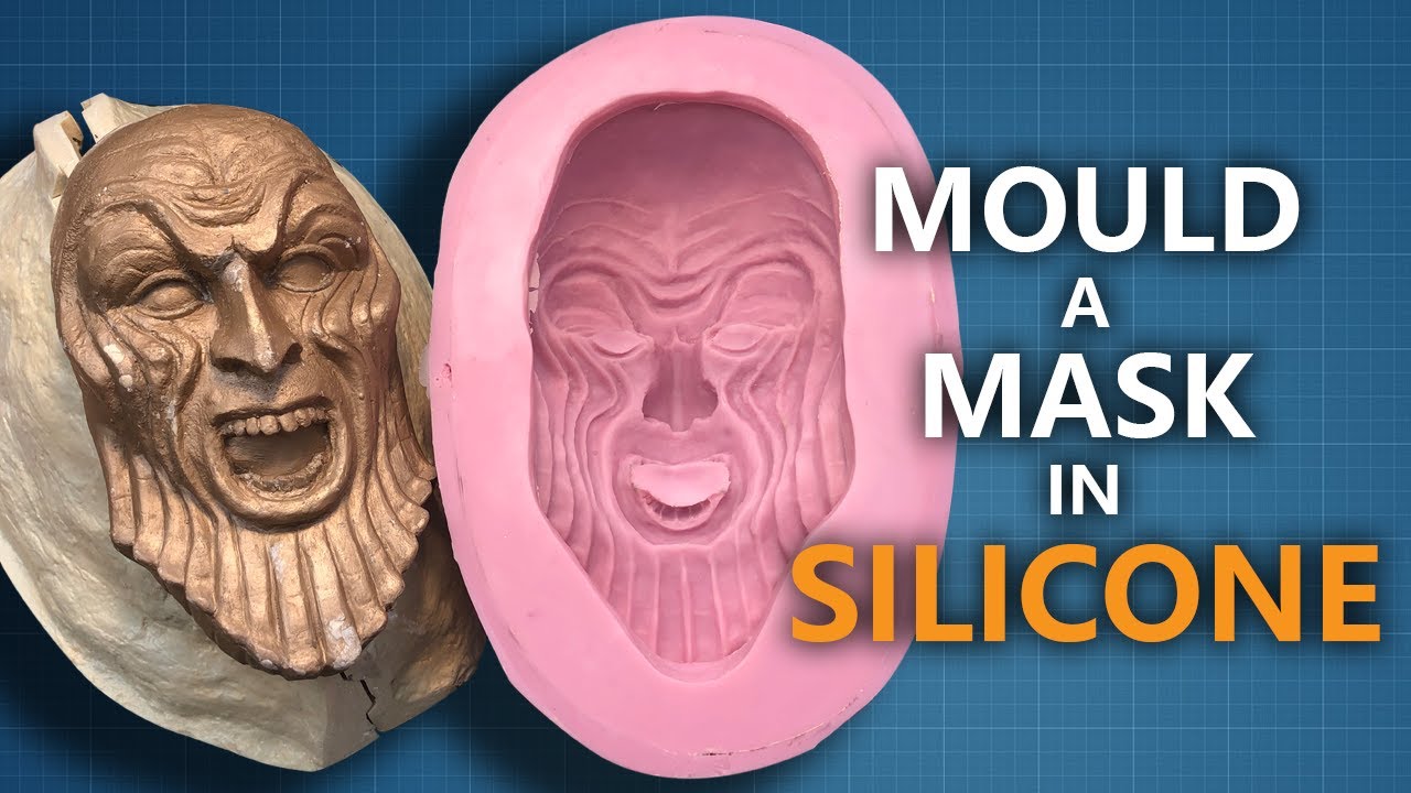 How to mould a mask in silicone - An In-depth Tutorial [Re-Upload]