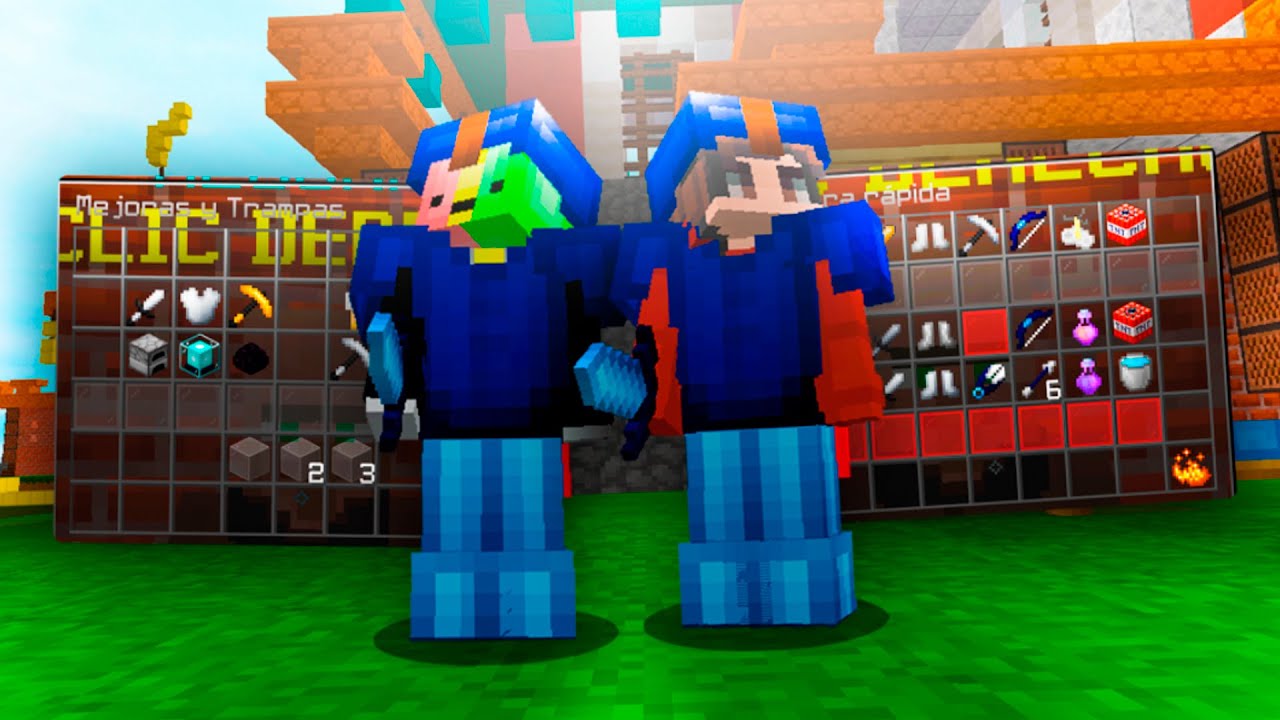 BEDWARS, pero NOS EQUIPAMOS al MAXIMO con @Chifruit  | Parte 2