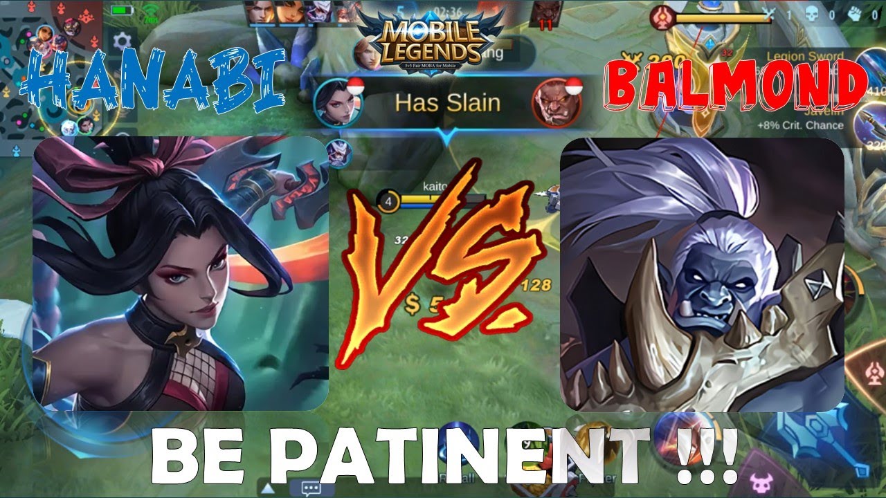 HANABI VS BALMOND 2021, Be Patient & Be Triple Kills - Mobile Legends Bang Bang