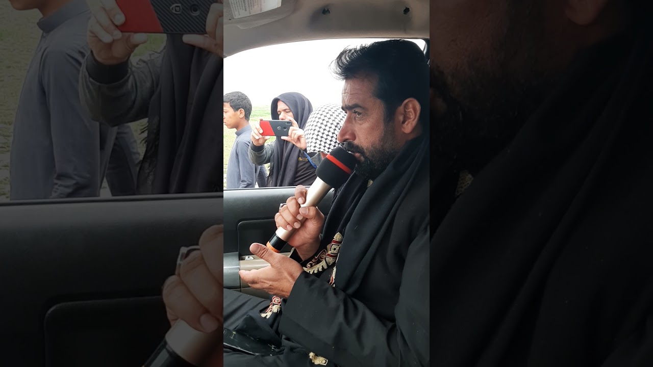 نعي الرادودين صادق الدراجي ومحمد الذهبي في ناحية العدل قرية الخناكه مسيرة الامام الكاظم ع