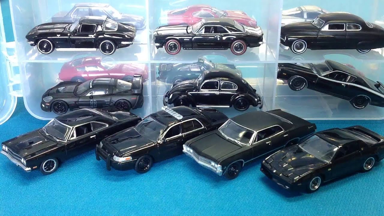 Johnny Lightning Black Bandit '50 Split Window Beetle