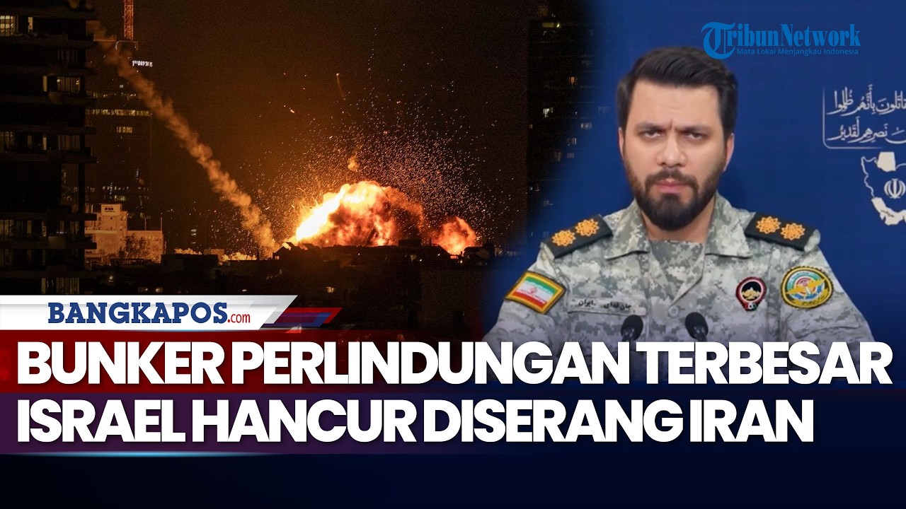 Bunker Perlindungan Terbesar Israel Hancur dalam Serangan Rudal Hipersonik Iran