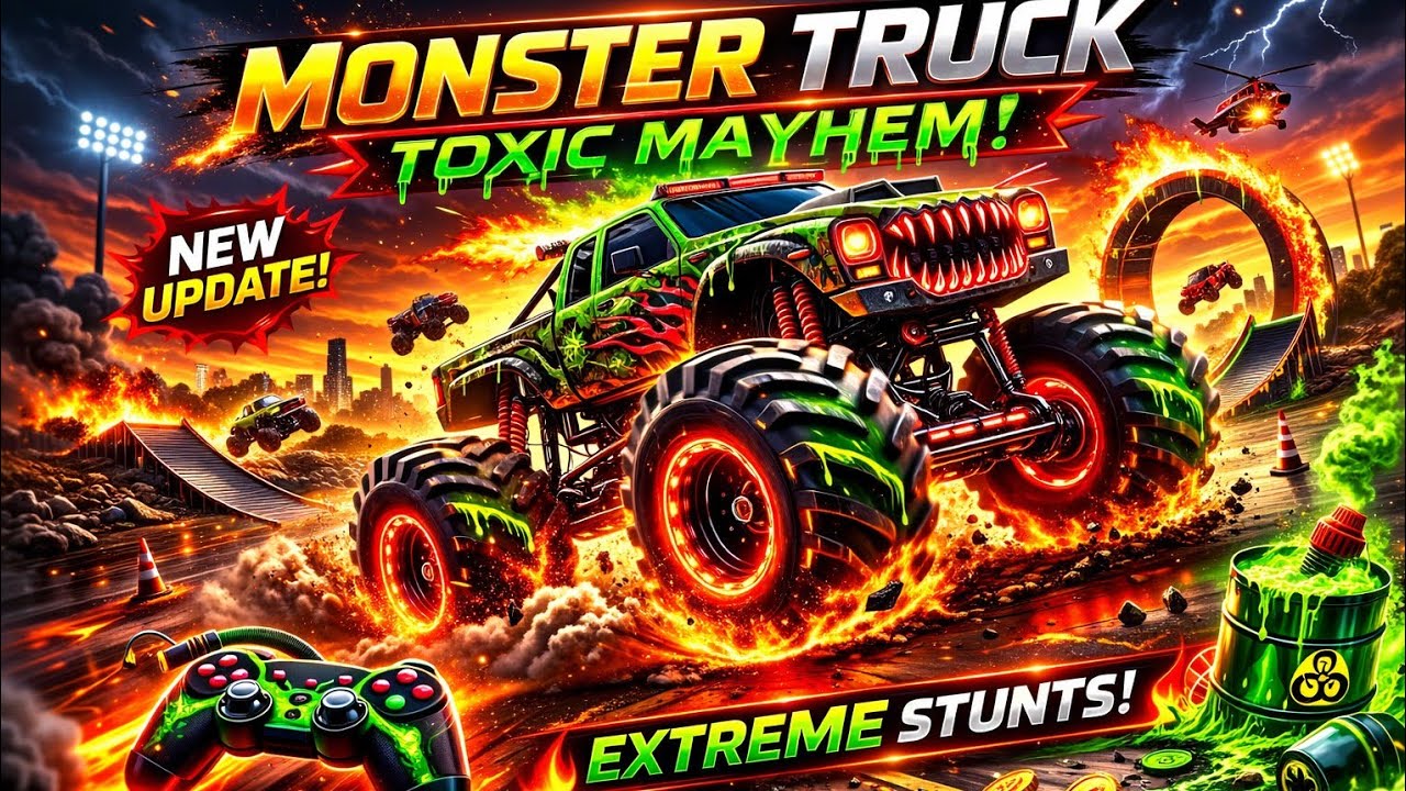 Monster Truck Impossible Ramp Escape 🚛🔥 Extreme Challenge | Android Gameplay