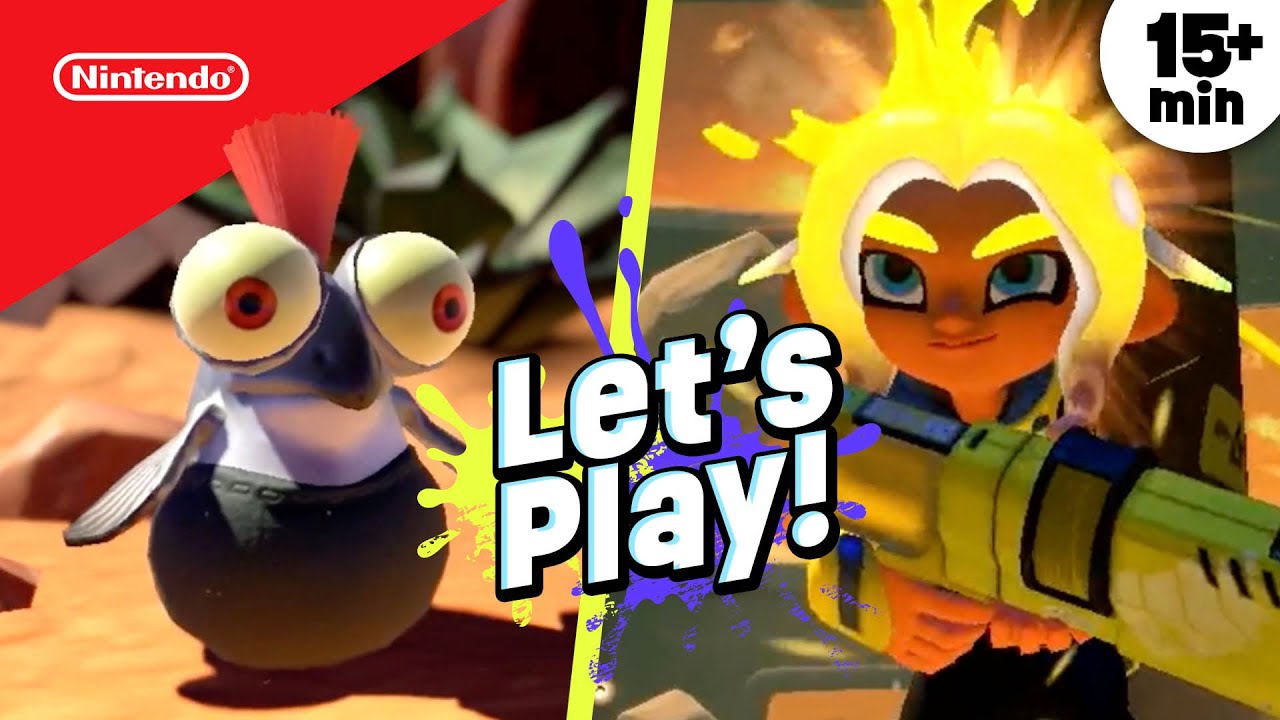 Let&rsquo;s Play Splatoon 3 Story Mode 😆 Gameplay For Kids | Play Nintendo