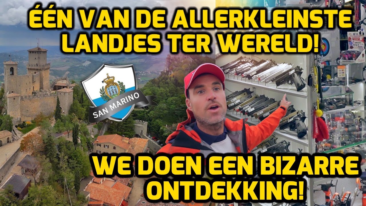 SAN MARINO, ÉÉN VAN DE KLEINSTE LANDJES TER WERELD! WE DOEN EEN BIZARRE ONTDEKKING! #285