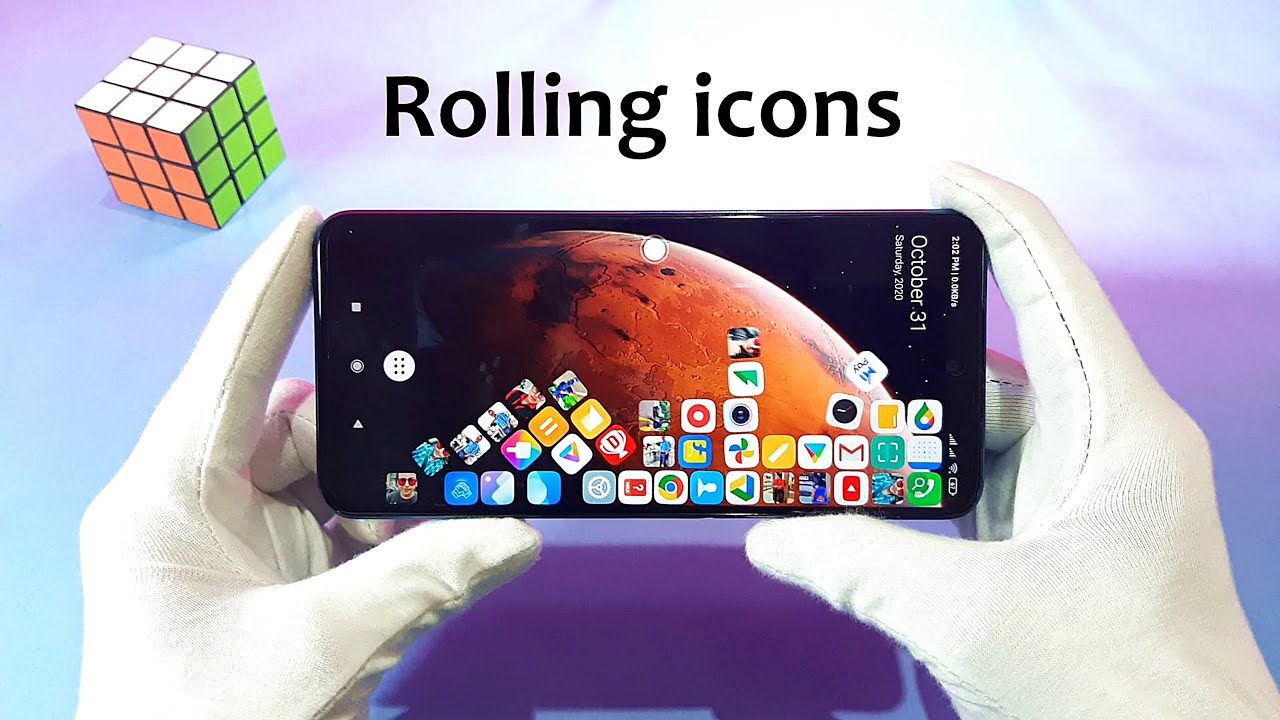 How To Make Rolling icons on Home Screen | Best Home Screen Customization App [ 2020 Edition ]