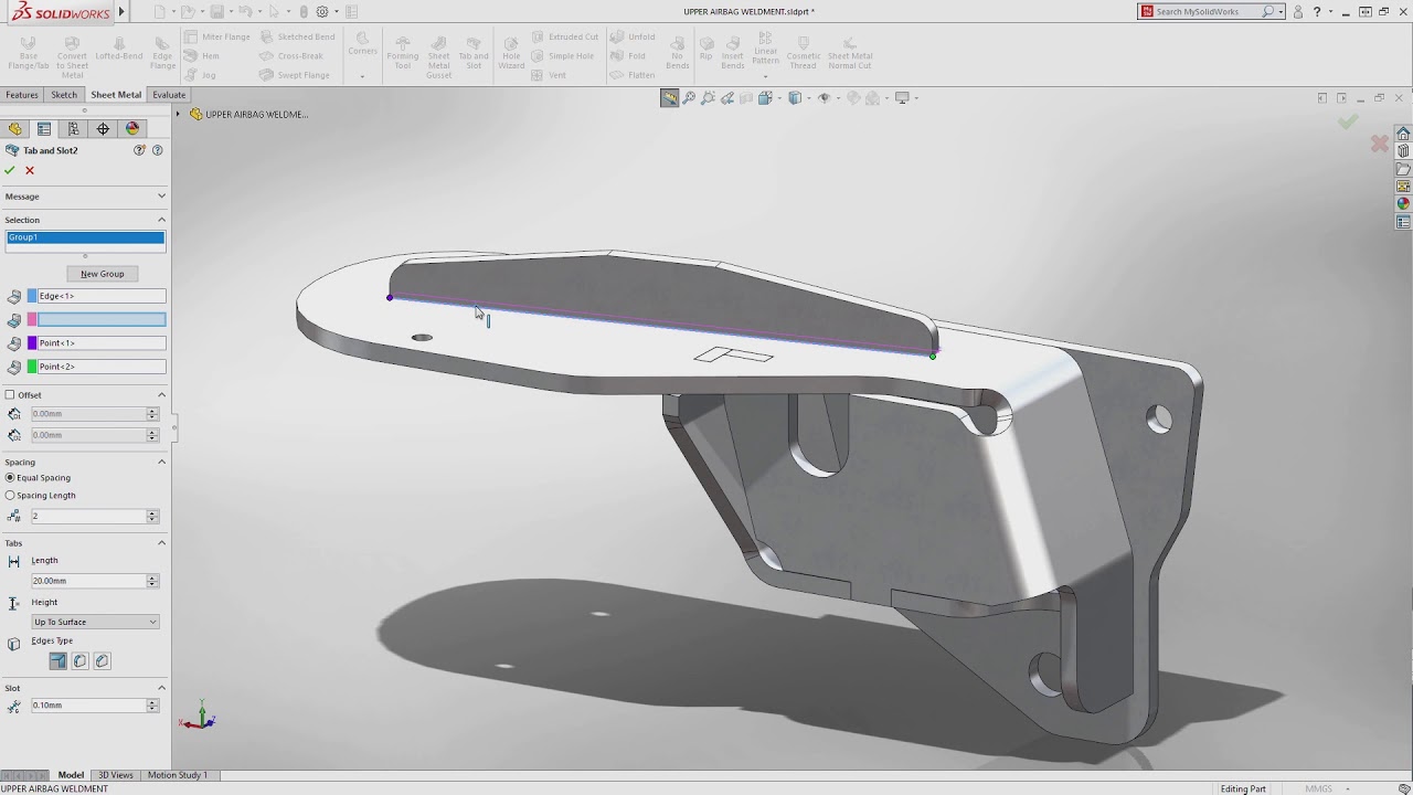 SOLIDWORKS 2018 Sheet Metal Design