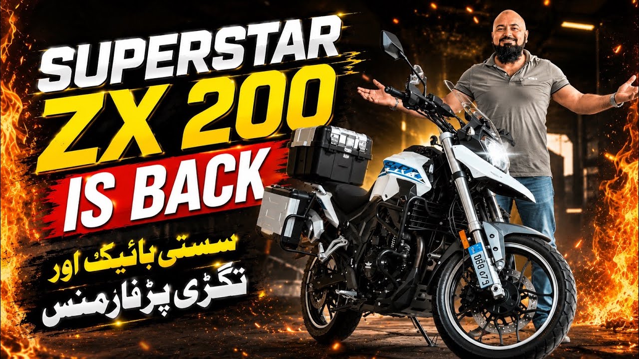 Superstar RS200 2026 Review | Pakistan&rsquo;s Most Affordable Yet Modern Touring Bike