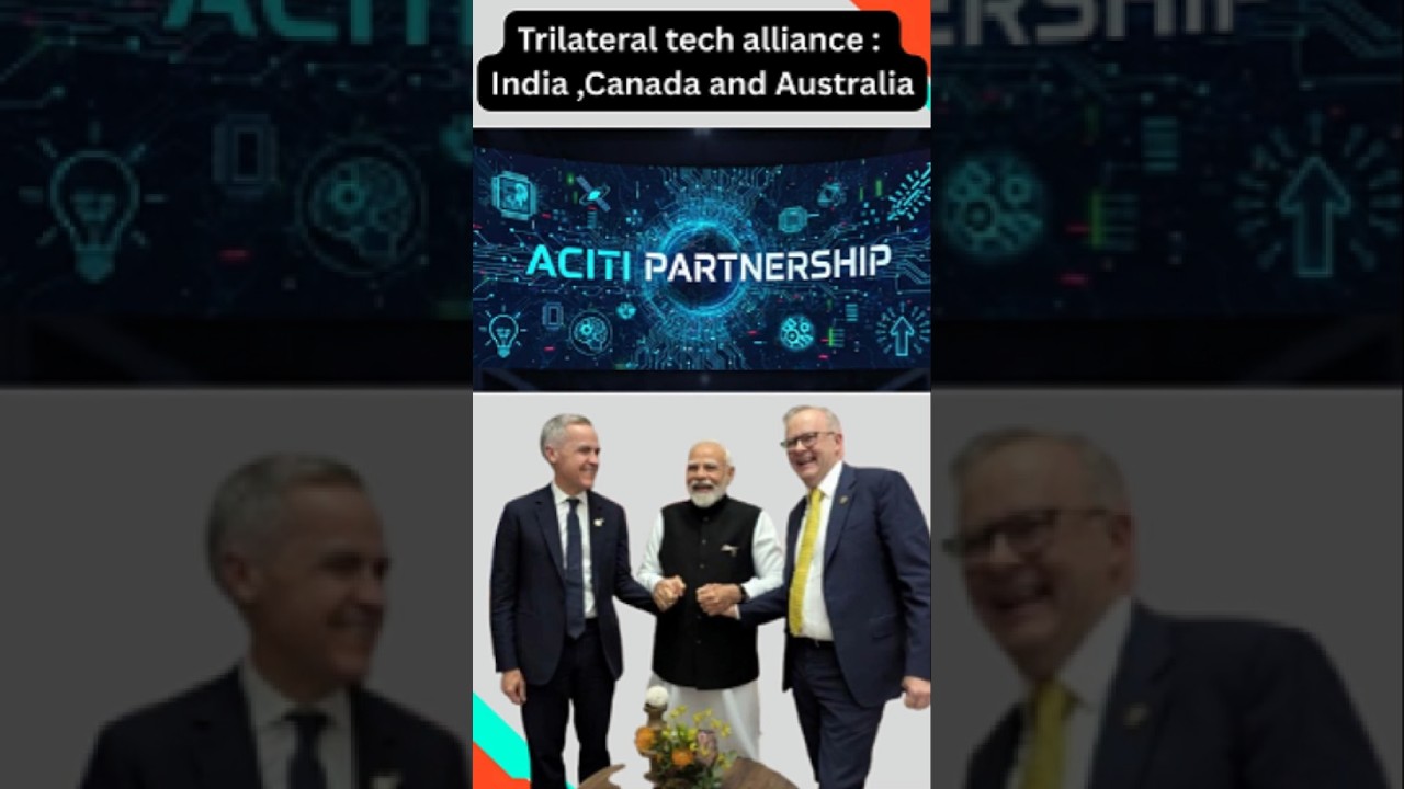 PM Modi Launches ACITI: India&ndash;Australia&ndash;Canada Tech Alliance | G20 Summit 2025  #G20Summit #PMModi