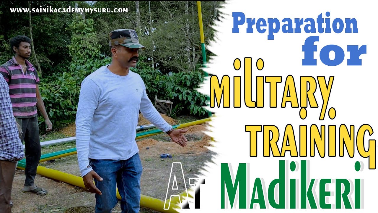 Preparation for military training at Madikeri l KARNATAKAS TOP 1 ARMY & POLICE COACHING CENTRE