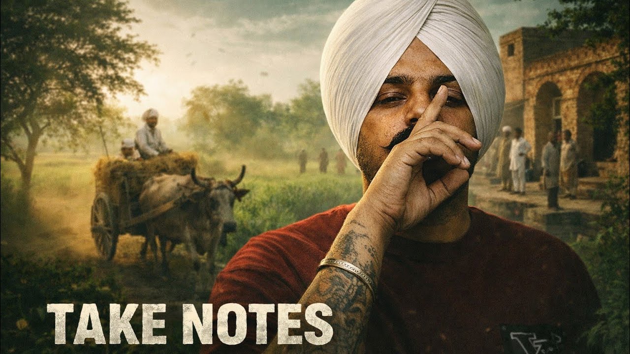 TAKE NOTES – SIDHU MOOSE WALA TYPE