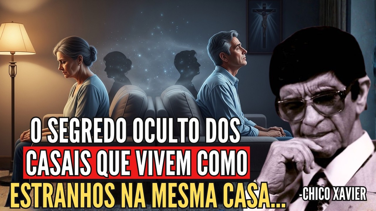 Chico Xavier Viu o que Acontece quando Casais Vivem como Estranhos sob o Mesmo Teto...